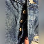 One Teaspoon Blue Distressed Jean Shorts Photo 6