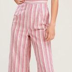 Lulus Red and White Striped Jumpsuit Photo 0