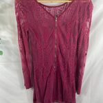 Ecote Urban Outfitters  Pink Lace Overlay Dress M Photo 3