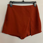 SheIn Women's Burnt Orange Shorts Photo 0