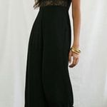 Forever 21 Black Lace Jumpsuit Photo 0