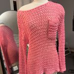 Boutique Pink knit Off the shoulder sweater  Photo 1