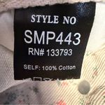 POL  Floral Print Distressed Jeans Womens M Cottagecore Wide Leg baggy high rise Photo 11