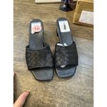 Paul Green Womens Tisha Black Mule Sandals Woven Size 6 US 8.5 Photo 3