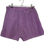 Aritzia TNA Nylon Shorts Purple Pull On Pockets High Rise Women’s Size S Photo 1