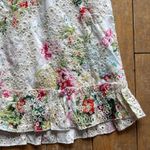 INDIKAH Chic White and Pink Corset Mini Ruffle Dress Medium NWT Photo 11