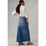Reformation Tazz Denim Maxi Skirt in Wash Hemlock Size US 23 Photo 13