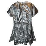 Teddy Fresh  Silver Linings Prom Dress Foil size Small Photo 2