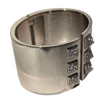 Victoria's Secret NIB Victoria Secret Bracelet Scandalous Wide Gold Tone Rhinestone Studded Cuff Photo 0