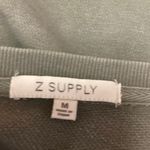 Z Supply  Women's Gray Embroidered Star Crew Pullover Sweatshirt Sweater Top M Photo 3