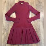Free People  Emmy Mini Dress in Aged Red Medium Photo 3