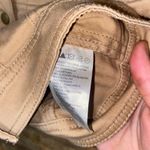 H&M  Divided Beige Khaki Button Down Crop Cropped Jacket Women's Size 8 Photo 2