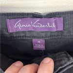 Gloria Vanderbilt NWT 
Womens Amanda High Rise Curvy Jeans Faded Black Sz 16 Photo 9