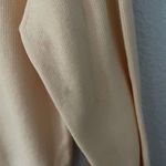 Vintage Yellow Sweater Jacket With Floral Embroidery Size small Photo 7