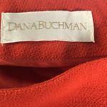 Dana Buchman Orange Wool Crepe Pencil skirt sz 6 Photo 6