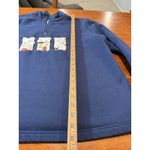 Breckenridge  Halloween Sweatshirt Medium Embroidered Quarter Zip M Appliqué Fall Photo 5