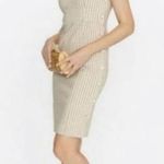 J. McLaughlin Tan Paulson Gingham Dress size 10 Photo 5