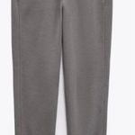 ZARA Women’s Size Medium Gray Ribbed Knit Joggers Photo 0