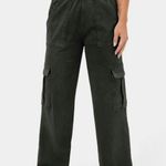 Halara  Magic Mid-Rise Straight Leg Stretch Knit Casual Cargo Jeans Photo 1