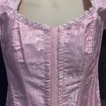 Elegant Pink Lace corset Size M Photo 1