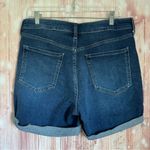 Old Navy  Blue High-Waisted Wow Jean Shorts 5-inch inseam Size 10 Photo 4