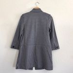 CAbi NEW  Striped Car Coat 5474 Blue Gray Size XS Photo 3