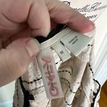 Only  Felucia Woven Maxi Dress 100% Organic‎ Cotton Medium Ivory Black EUC Photo 6