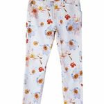 7 For All Mankind Women’s The Ankle Skinny Jeans In Bow Blossoms Sz 25 NEW $199 Photo 3