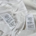 J.Crew  Cabana dress in linen‎ White CI918 XL NWT Long Sleeve Maxi Belted Photo 5