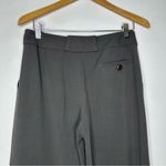 Armani Collezioni Armani Collezione Gray Wide Leg Trousers Size 6 (IT 42) Photo 6
