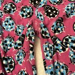 LuLaRoe OS One Size LADYBUG Leggings Pink Lilac Blue Black White Photo 10