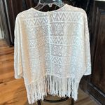 Eyeshadow Beige Wrap Bohemian Beige Lightweight Cardigan Shawl Womens Medium Photo 3