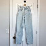 Abercrombie & Fitch Curve Love The 90’s Straight Ultra High Rise Size 25/0 R Photo 2