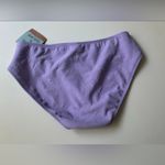 Shade & Shore womens mid-rise Bikini bottom purple Size M NWT Photo 1