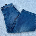 Banana Republic NWT  Premium High Rise Wide Leg Crop Jeans Medium Wash Sz 29S Photo 0