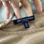 One Clothing EUC |  LA women’s ruffle‎ shorts romper — medium Photo 3