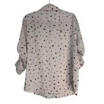 Karl Lagerfeld Paris Pink Eiffel Tower Sunglasses Print Button Up Shirt WomensXL Size XL Photo 5