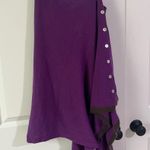Spartina 449 Purple Sea Spray Poncho- One Size Photo 0