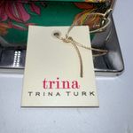 Trina Turk  Colorful Floral Print Zip Around Wallet Pouch Coin Purse Multi Photo 3