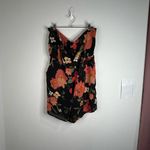 Floral Print Halter Romper Photo 4