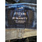 Citizens of Humanity  Jeans‎ Women 28 Blue Rocket Crop High Rise Skinny Raw Hem Photo 11