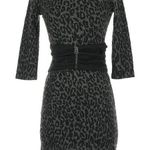 Sea New York Black Leopard print dress size 0 Photo 0
