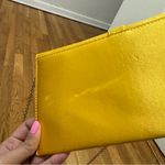 Unbranded Yellow satin envelope Elegant Bag evening clutch silver chain Brooch Photo 9