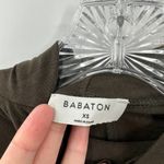 Babaton  Turtleneck Long Sleeve Knit Top Brown Photo 2