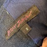 Betsey Johnson Vintage Y2K Strapless Denim Mini Pencil Dress with Bow Size 2 XS Photo 10