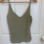 Abercrombie & Fitch 2 Pc Floral & Polka Dot Cami Tank Top Bundle Women’s Small Yellow & Green NWT Photo 8