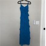 Petal and Pup  CIAO RUFFLES MAXI DRESS Blue Size S Photo 2