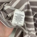 Anthropologie Beige Tan Creme Striped Boatneck Quater Sleeve Top Photo 7