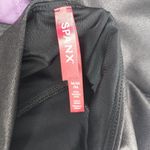 Spanx Black Shiny Faux Leather Leggings Womens M Photo 10