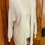 Universal Threads Universal Thread Oatmeal Beachy Cardigan Photo 3